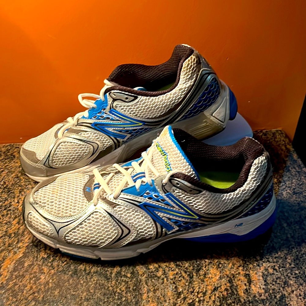 New Balance Mens 940 V2 M940WB2 Gray Blue Running Shoes Sneakers Size 11.5 d